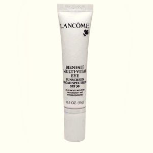 Authentic Lancôme Bienfait Multi-Vital eye sunscreen broad spectrum SPF 30. New
